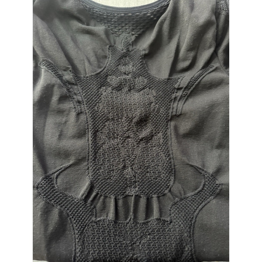 Intimately Free People Black Seamless Long Sleeve Bodycon Dress XS/S Minimalist - Picture 3 of 8